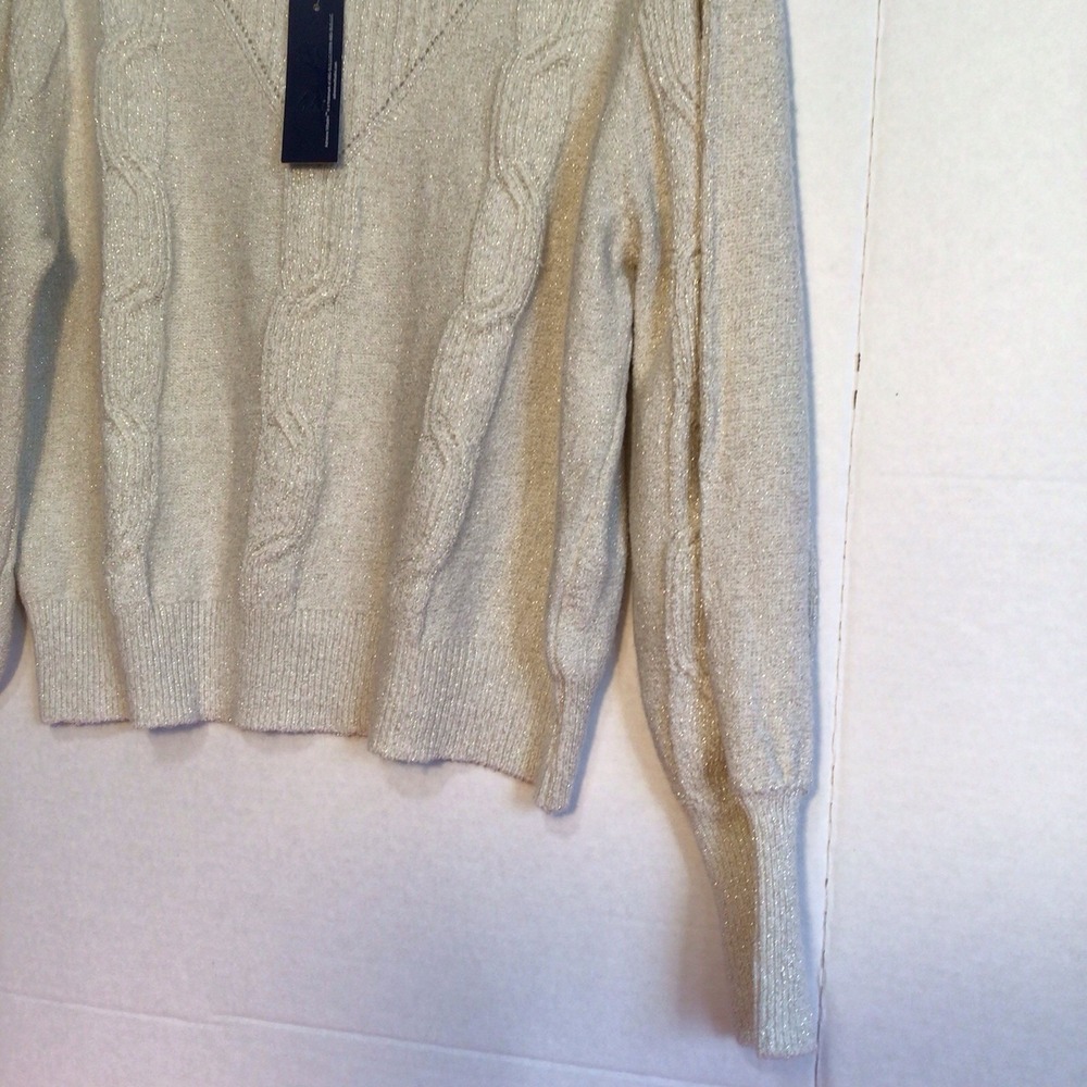 ADRIENNE VITTADINI Sweater‎ Women's PL Knit Pullover With Glamour NWT - Picture 5 of 13